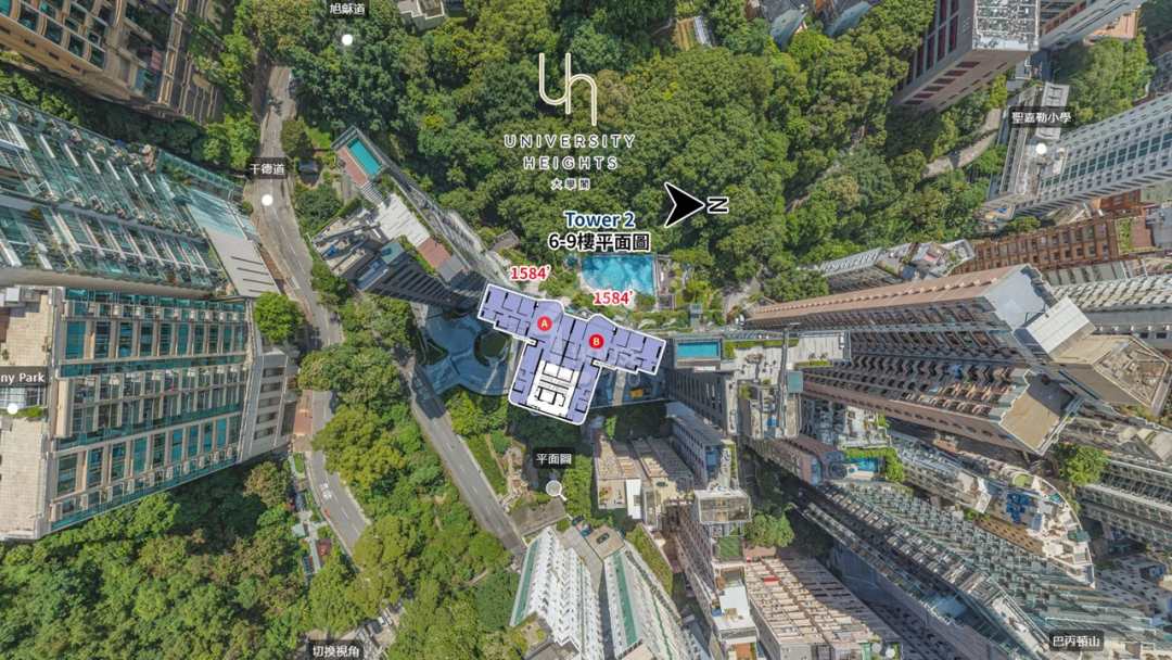 大學閣 航拍VR - House730