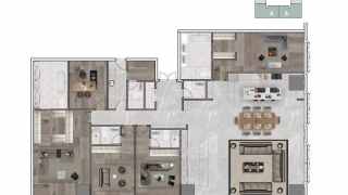 城投灣區金融港天賦壹號 A戶型 461㎡486㎡ 五房 - House730