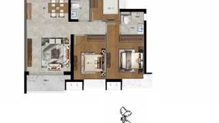 凱德雙橋新作 映暉1(113㎡)戶型圖 - House730