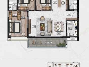 科苑壹號 8棟02單元戶型圖 - House730