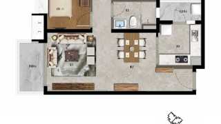 凱德雙橋新作 映樂(89㎡)戶型圖 - House730
