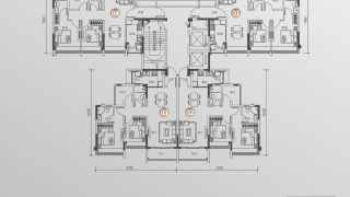 頤璟名庭 3棟2單元戶型 - House730