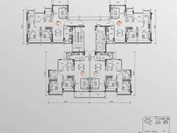 頤璟名庭 3棟2單元戶型 - House730