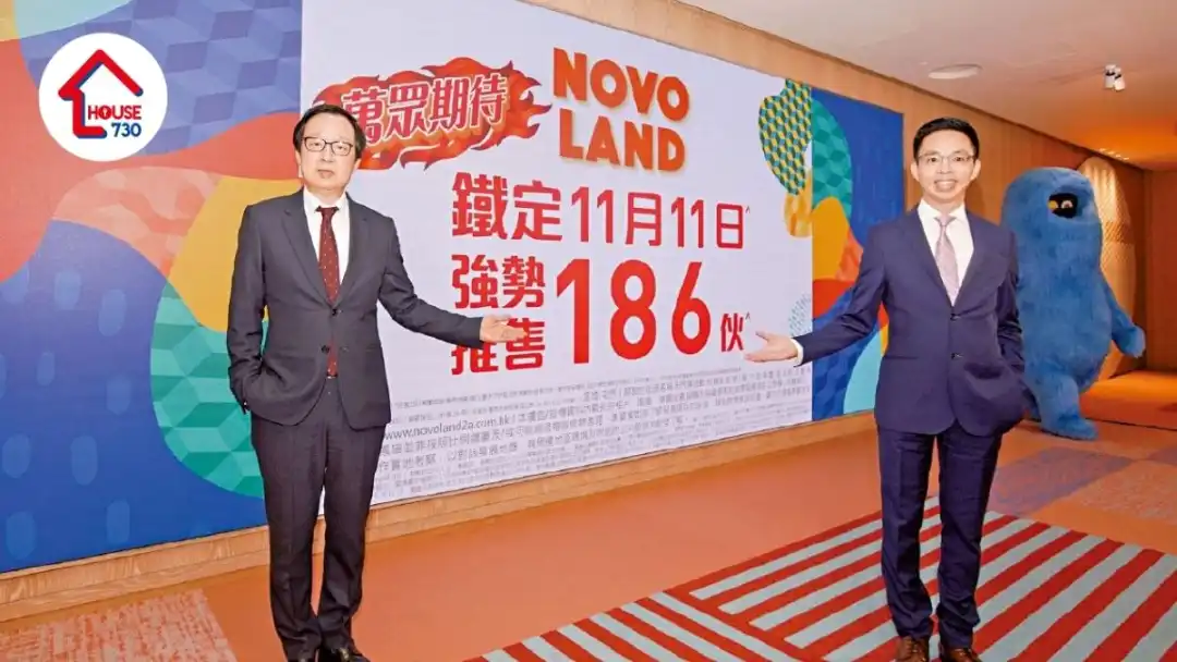 再試水溫｜暫超額逾4倍 NOVO LAND「雙11」賣186伙