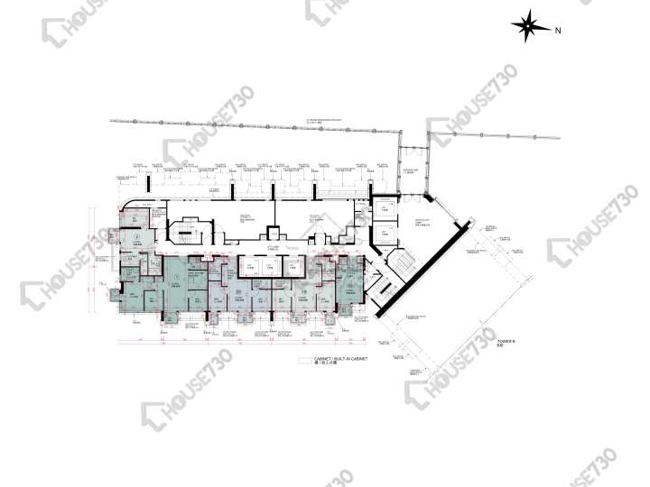 One Innovale 平面圖 One Innovale 1期 A座 2樓 樓層平面圖 - House730