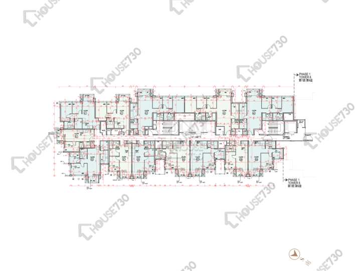 柏瓏 平面圖 柏瓏 1A期 柏瓏 I 5座 3,5-12,15-18,19樓 樓層平面圖 - House730