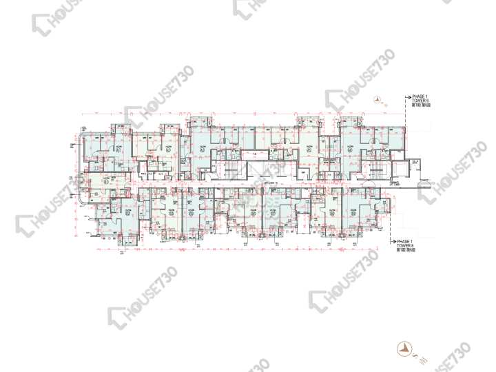 柏瓏 平面圖 柏瓏 1A期 柏瓏 I 5座 2樓 樓層平面圖 - House730