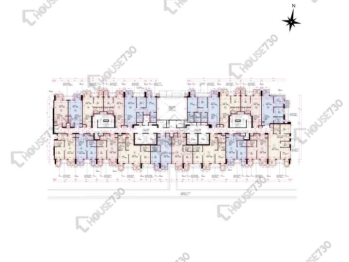 One Innovale 平面圖 One Innovale 2期 C座 1樓 樓層平面圖 - House730