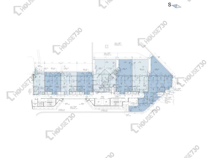 維港滙 平面圖 維港滙 1期 3B座 2樓 樓層平面圖 - House730