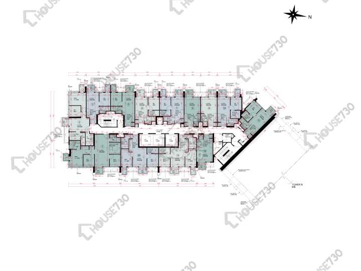 One Innovale 平面圖 One Innovale 1期 A座 6-7樓 樓層平面圖 - House730