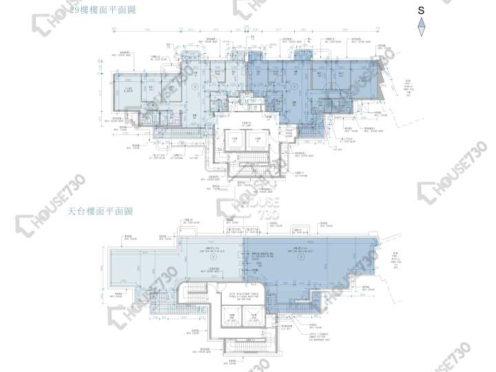 維港滙 平面圖 維港滙 1期 5座 29樓 樓層平面圖 - House730