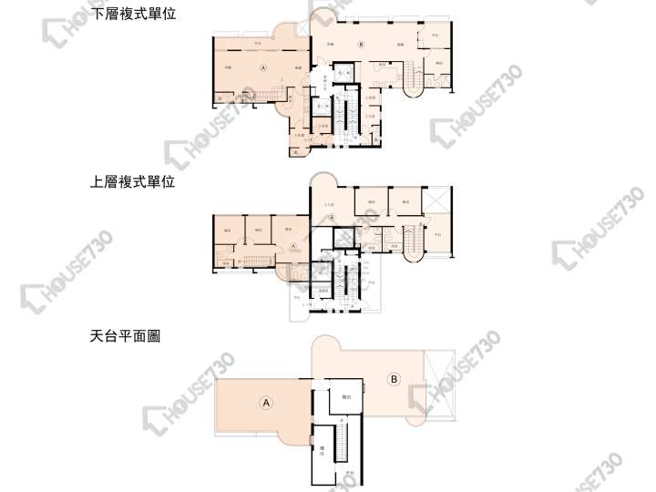 瑜翠園 平面圖 瑜翠園 1座 14樓 樓層平面圖 - House730