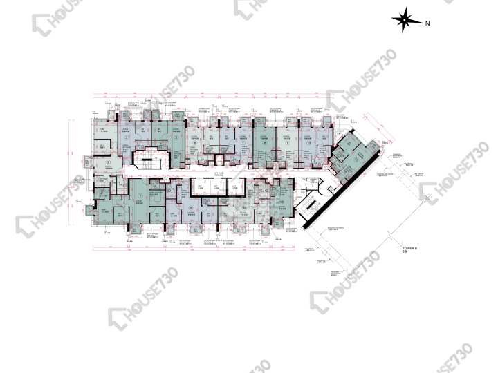 One Innovale 平面圖 One Innovale 1期 A座 5樓 樓層平面圖 - House730