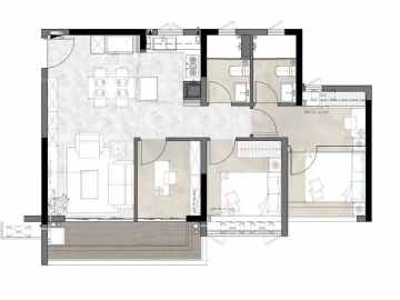 中建天河精誠壹號 3房2衛 - House730