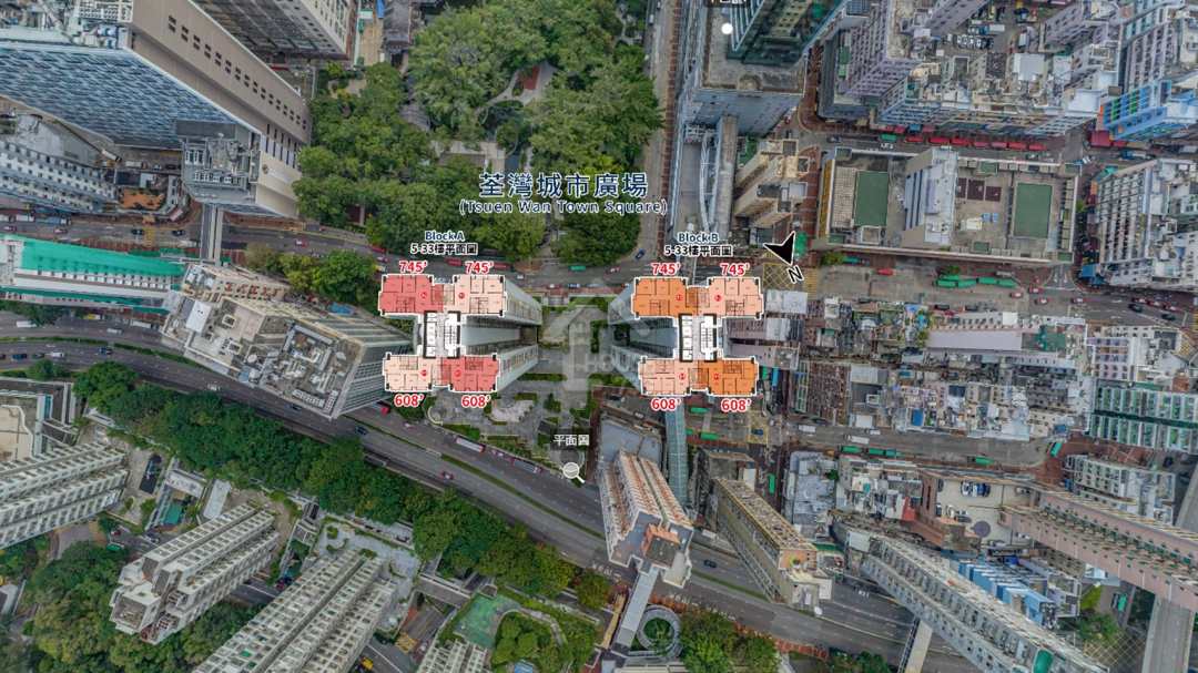 荃灣城市廣場 航拍VR - House730