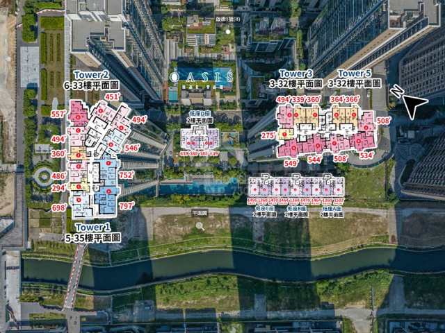 Oasis Kai Tak 航拍VR - House730