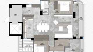 越秀濱江樾 四房兩廳叁衛 - House730
