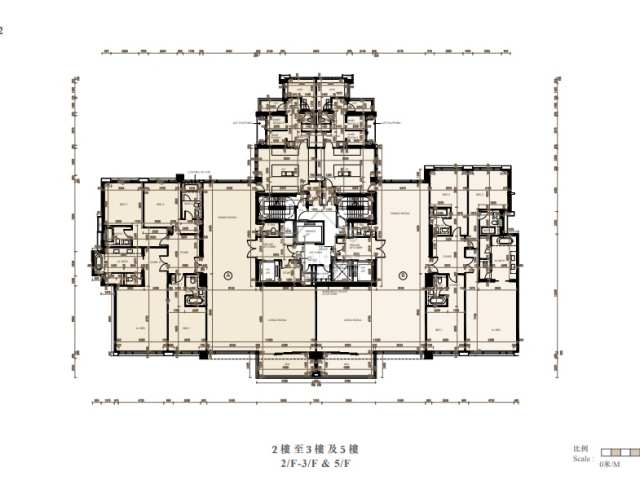 畢架山緹外2座2-5F平面圖