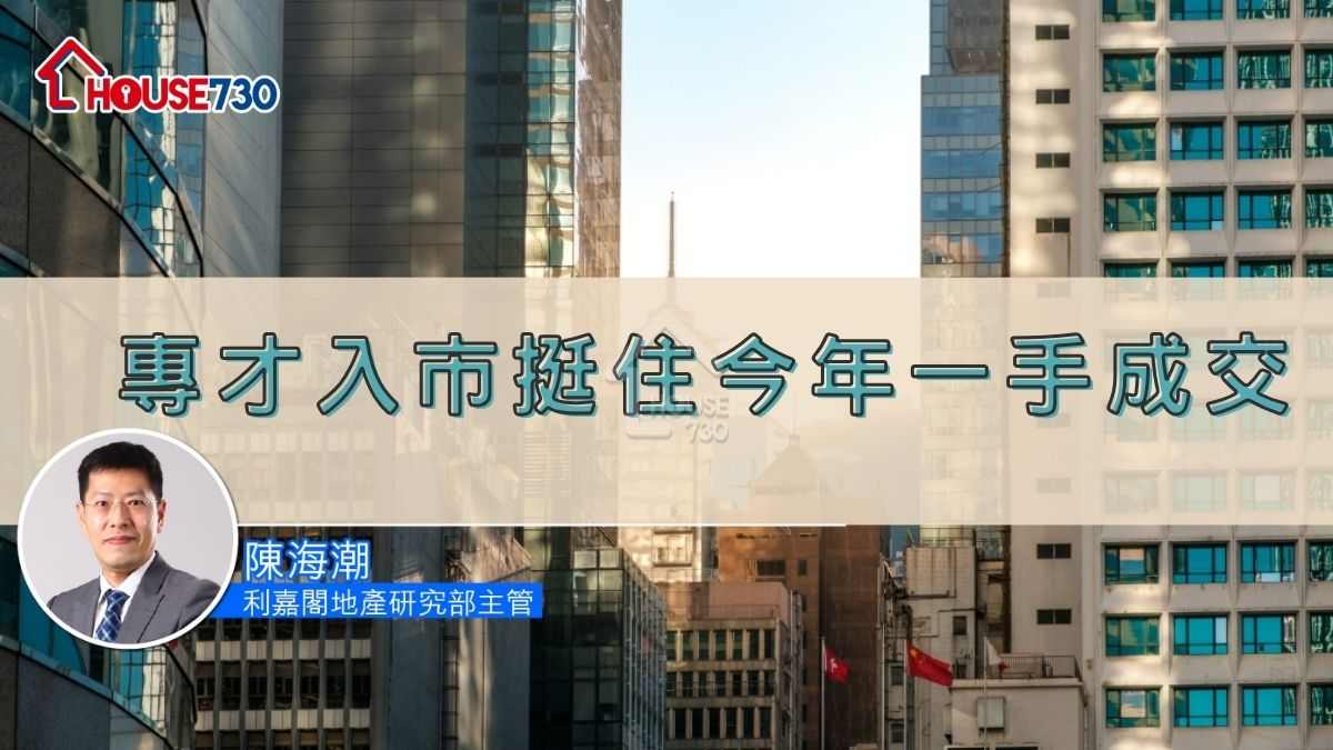 專才入市挺住今年一手成交