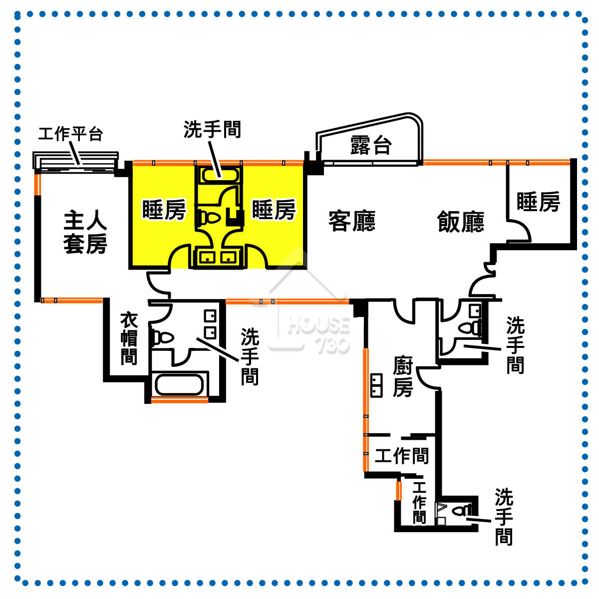 烏溪沙峻源為區內較新的屋苑，2019年入伙，主打大單位，實用面積介乎879至2,678平方呎。