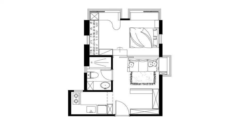 i House-【设计灵感】300尺日系简约风 将自然感觉融入家居！-House730