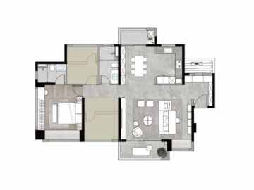 中海大境 125㎡ 拂曉之境 - House730