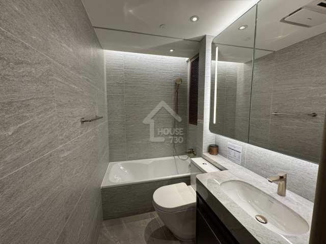 泰峯1B座19樓F室經改動示範單位浴室。