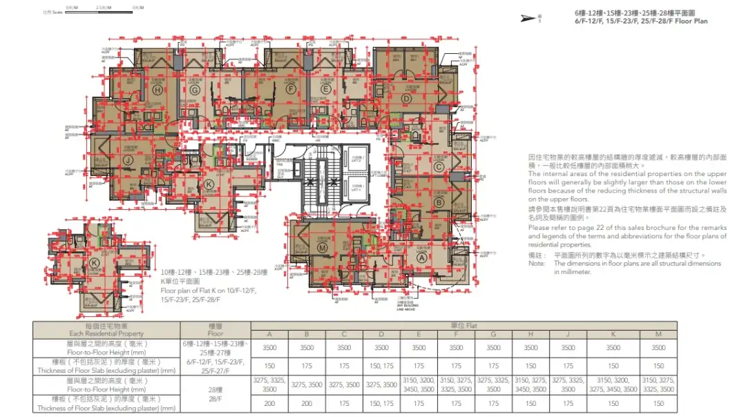 大角嘴利奥坊‧首隅6-28楼平面图