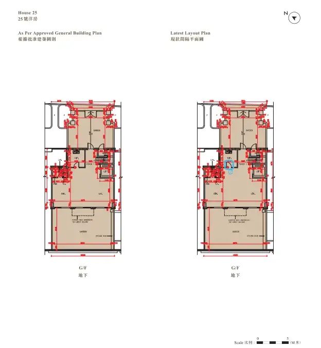 赤柱ONE STANLEY 25號洋房平面圖