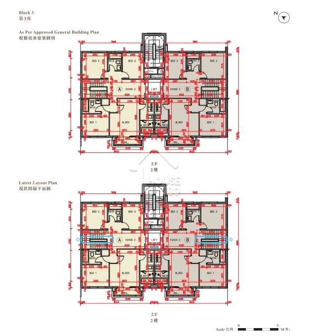 赤柱ONE STANLEY 第3座平面圖