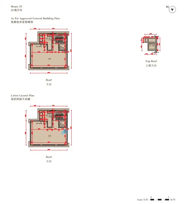 赤柱ONE STANLEY 25號洋房平面圖