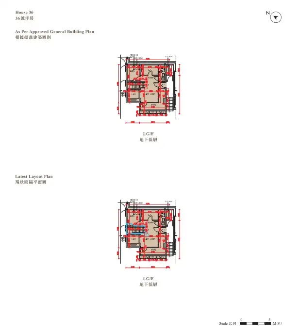 赤柱ONE STANLEY 36號洋房平面圖