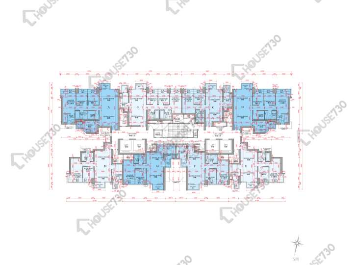 銀湖.天峰 平面圖 銀湖.天峰 3座 6-12,15-23,25-28,29樓 樓層平面圖 - House730