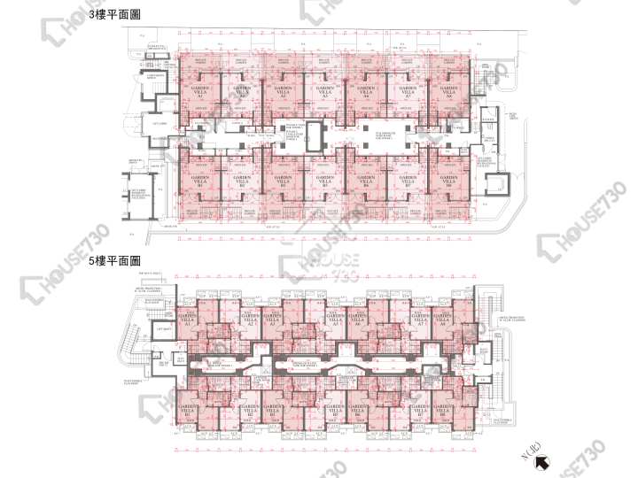 親海駅 平面圖 親海駅 2期 親海駅II 3座 3樓 樓層平面圖 - House730