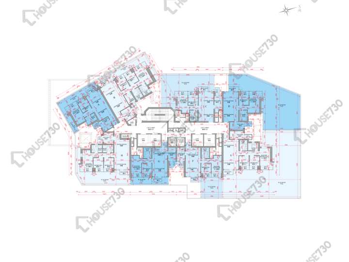 銀湖.天峰 平面圖 銀湖.天峰 8座 5樓 樓層平面圖 - House730