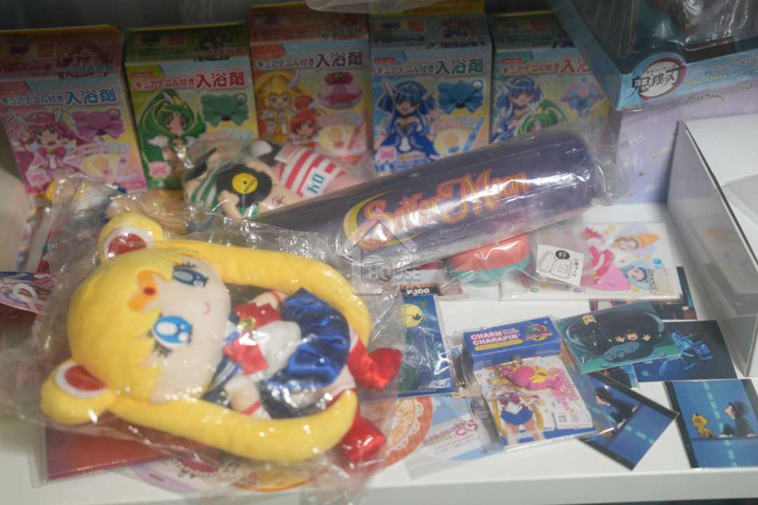 SOLO JK shop內的美少女戰士玩具