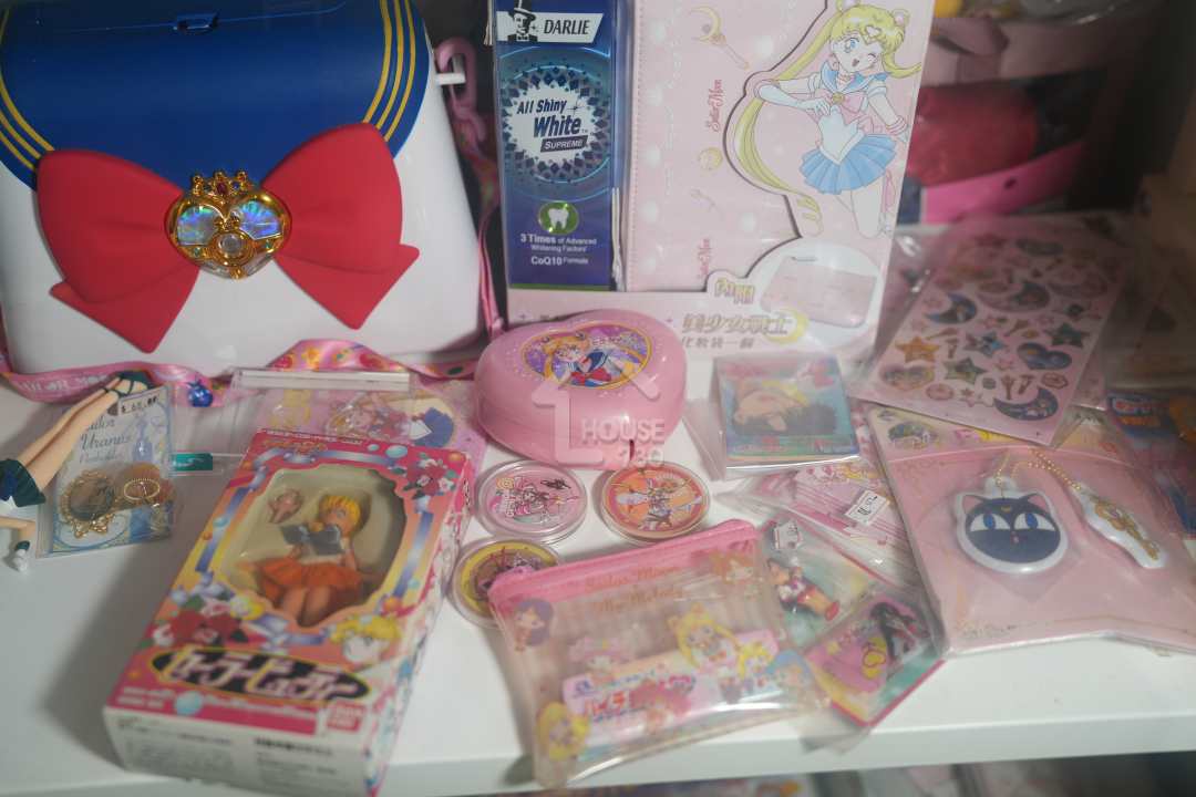 SOLO JK shop內的美少女戰士玩具