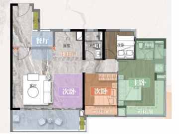 保利招商華發中央公館 116m² - House730