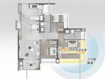 華潤·旗峰潤府 95平戶型 - House730