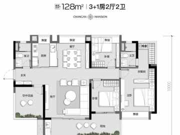 保利長安府 128平戶型 - House730