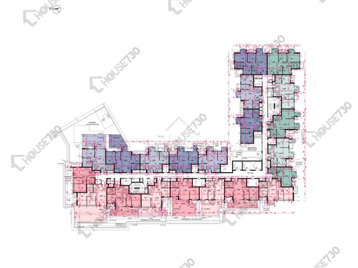 Wetland Seasons Bay 平面圖 Wetland Seasons Bay 1期 5A座 1樓 樓層平面圖 - House730
