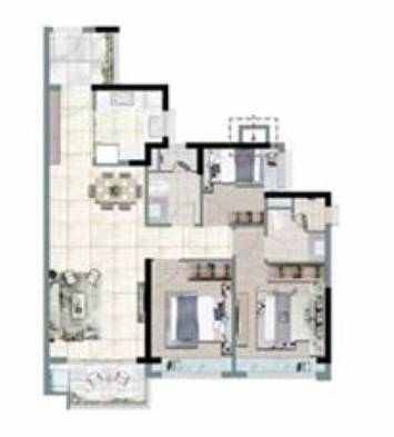 合生中央城 F4棟98m²3房2衛 - House730