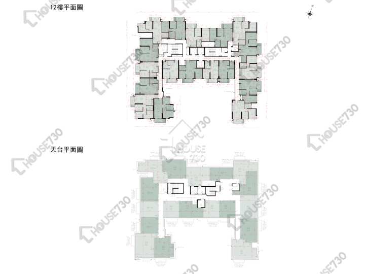 滙都 平面圖 滙都 1期 1座 5-11樓 樓層平面圖 - House730