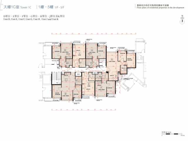 #LYOS大樓1C座 1-5樓平面圖2