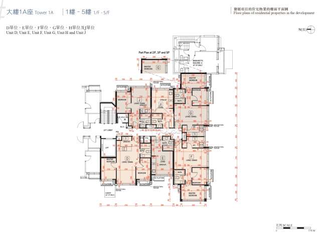 #LYOS大樓1A座 1-5樓平面圖2