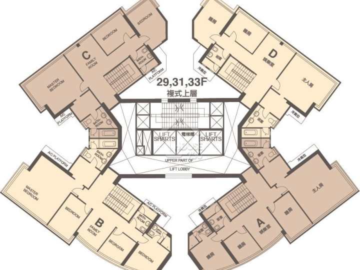聖佐治大廈 平面圖 - House730