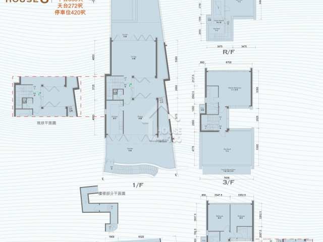 天賦海灣 平面圖 - House730