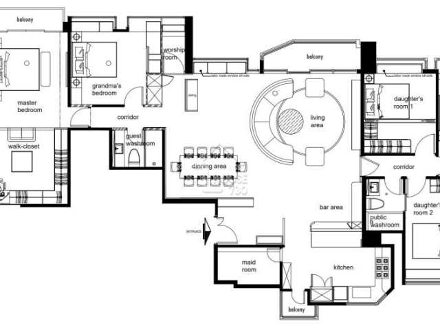 君頤峰 平面圖 - House730