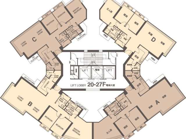 聖佐治大廈 平面圖 - House730