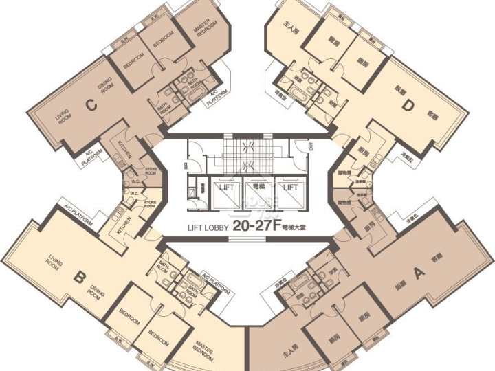 聖佐治大廈 平面圖 - House730